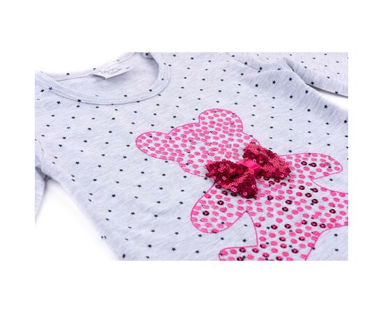 Набор детской одежды Breeze с мишкой из пайеток (9584-104G-gray), изображение 9 Набор детской одежды Breeze с мишкой из пайеток (9584-104G-gray), изображение 9