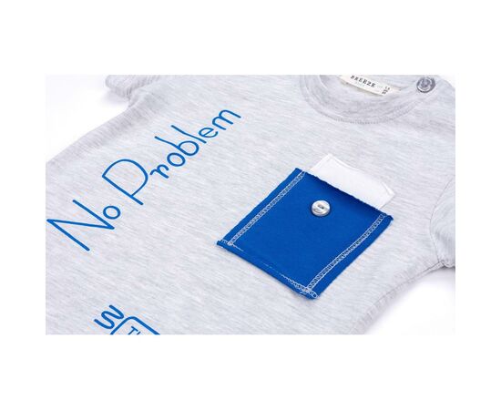 Набор детской одежды Breeze "No problem" (10256-110B-gray), изображение 9 Набор детской одежды Breeze "No problem" (10256-110B-gray), изображение 9