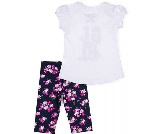 Набор детской одежды Breeze в цветочки (6198-116G-white), изображение 4 Набор детской одежды Breeze в цветочки (6198-116G-white), изображение 4