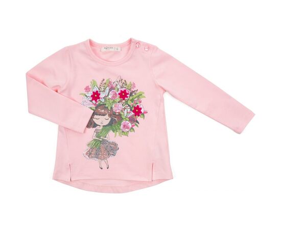 Набор детской одежды Breeze с девочкой с букетом (13258-104G-pink), изображение 2 Набор детской одежды Breeze с девочкой с букетом (13258-104G-pink), изображение 2