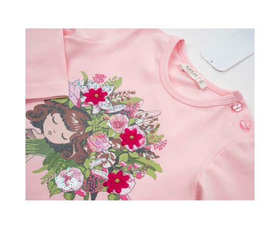 Набор детской одежды Breeze с девочкой с букетом (13258-104G-pink), изображение 7 Набор детской одежды Breeze с девочкой с букетом (13258-104G-pink), изображение 7