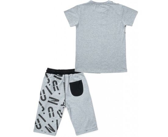 Набор детской одежды Breeze с шортами (4118-158B-gray), изображение 4 Набор детской одежды Breeze с шортами (4118-158B-gray), изображение 4