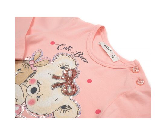 Набор детской одежды Breeze с мишкой (13298-74G-peach), изображение 7