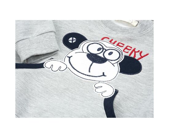 Набор детской одежды Breeze с обезьянкой (11244-92B-gray), изображение 9 Набор детской одежды Breeze с обезьянкой (11244-92B-gray), изображение 9