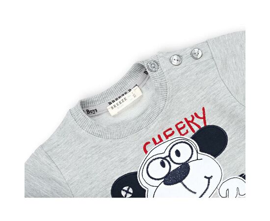 Набор детской одежды Breeze с обезьянкой (11244-98B-gray), изображение 7 Набор детской одежды Breeze с обезьянкой (11244-98B-gray), изображение 7