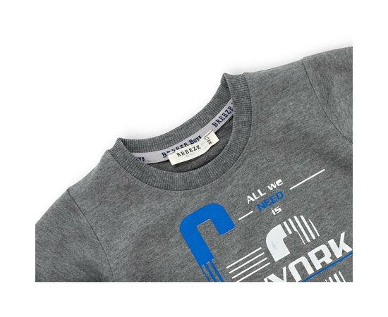 Набор детской одежды Breeze "NEW YORK" (11495-92B-gray), изображение 7 Набор детской одежды Breeze "NEW YORK" (11495-92B-gray), изображение 7