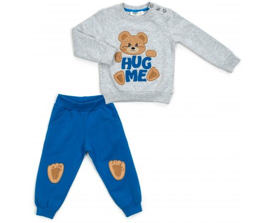 Набор детской одежды Breeze с мишкой (13685-92B-blue)