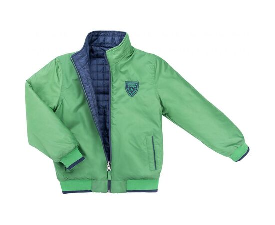 Куртка Verscon двухсторонняя синяя и зеленая (3278-128B-blue-green), изображение 2 Куртка Verscon двухсторонняя синяя и зеленая (3278-128B-blue-green), изображение 2