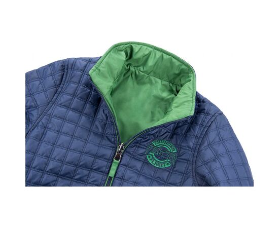 Куртка Verscon двухсторонняя синяя и зеленая (3278-128B-blue-green), изображение 3 Куртка Verscon двухсторонняя синяя и зеленая (3278-128B-blue-green), изображение 3