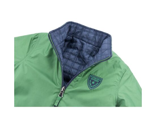 Куртка Verscon двухсторонняя синяя и зеленая (3278-128B-blue-green), изображение 4 Куртка Verscon двухсторонняя синяя и зеленая (3278-128B-blue-green), изображение 4