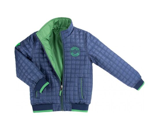 Куртка Verscon двухсторонняя синяя и зеленая (3278-128B-blue-green)
