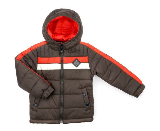 Куртка Verscon с оранжевой полосой (2663-104B-brown)