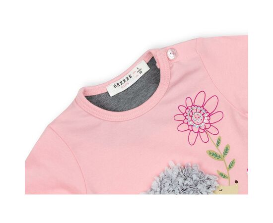 Набор детской одежды Breeze с ежиком (10348-68G-pearch), изображение 7 Набор детской одежды Breeze с ежиком (10348-68G-pearch), изображение 7