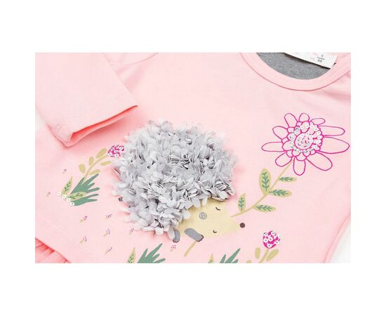 Набор детской одежды Breeze с ежиком (10348-68G-pearch), изображение 9 Набор детской одежды Breeze с ежиком (10348-68G-pearch), изображение 9