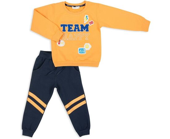 Набір дитячого одягу Breeze "TEAM HAPPY" (12150-98B-yellow)