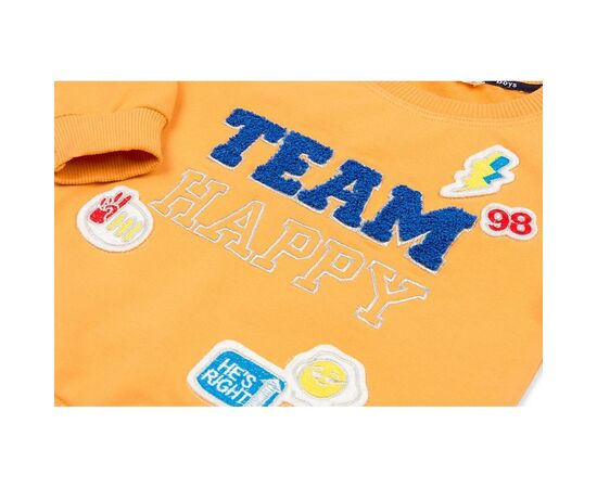 Набор детской одежды Breeze "TEAM HAPPY" (12150-110B-yellow), изображение 3 Набор детской одежды Breeze "TEAM HAPPY" (12150-110B-yellow), изображение 3