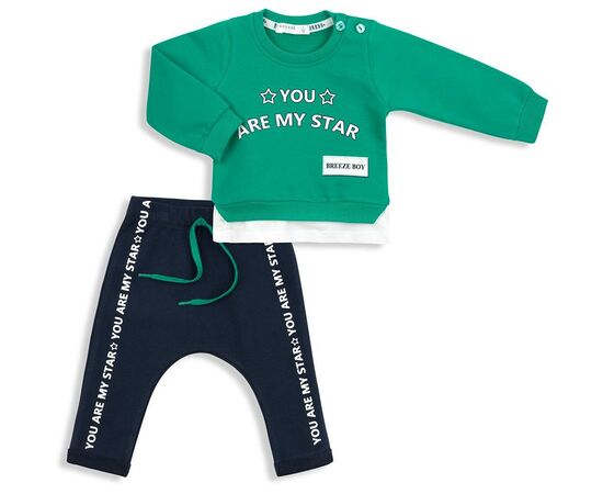 Набір дитячого одягу Breeze YOU ARE MY STAR (11993-86B-green)