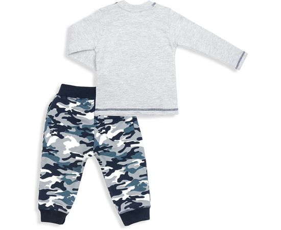 Набор детской одежды Breeze с мишкой (9479-74B-gray), изображение 2 Набор детской одежды Breeze с мишкой (9479-74B-gray), изображение 2