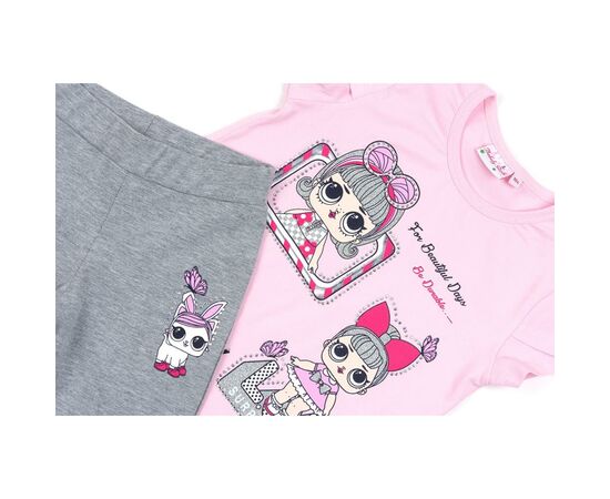 Набор детской одежды Breeze с куклой (11858-128G-pink), изображение 3 Набор детской одежды Breeze с куклой (11858-128G-pink), изображение 3