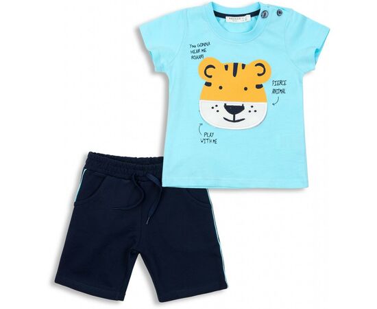 Набор детской одежды Breeze с тигриком (11810-98B-blue)
