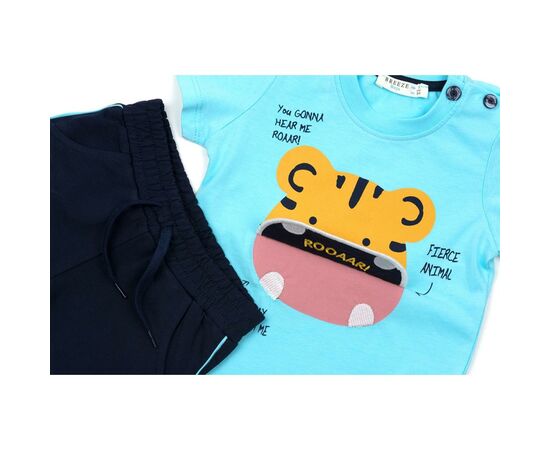 Набор детской одежды Breeze с тигриком (11810-104B-blue), изображение 3 Набор детской одежды Breeze с тигриком (11810-104B-blue), изображение 3