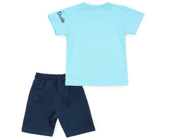 Набор детской одежды Breeze с мишкой в машинке (12144-80B-blue), изображение 2 Набор детской одежды Breeze с мишкой в машинке (12144-80B-blue), изображение 2