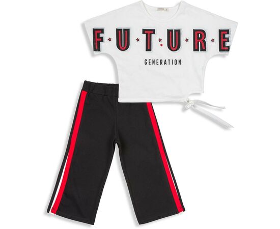 Набор детской одежды Breeze "FUTURE" (12864-116G-whiteblack)