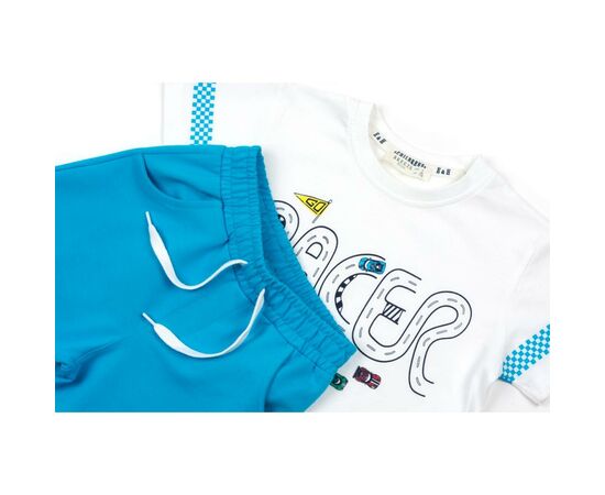 Набор детской одежды Breeze с машинками (12103-110B-blue), изображение 3 Набор детской одежды Breeze с машинками (12103-110B-blue), изображение 3