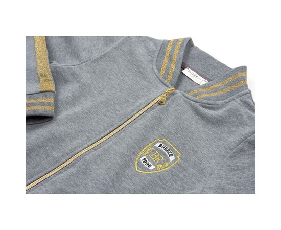 Набор детской одежды Breeze с золотыми лампасами (12986-152G-gray), изображение 7 Набор детской одежды Breeze с золотыми лампасами (12986-152G-gray), изображение 7