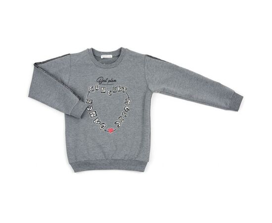 Набор детской одежды Breeze с серебряными лампасами (12973-128G-gray), изображение 2 Набор детской одежды Breeze с серебряными лампасами (12973-128G-gray), изображение 2