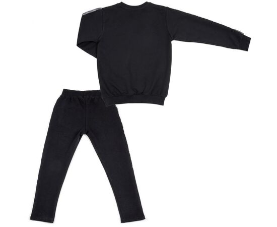 Набор детской одежды Breeze с серебряными лампасами (12973-152G-black), изображение 4 Набор детской одежды Breeze с серебряными лампасами (12973-152G-black), изображение 4
