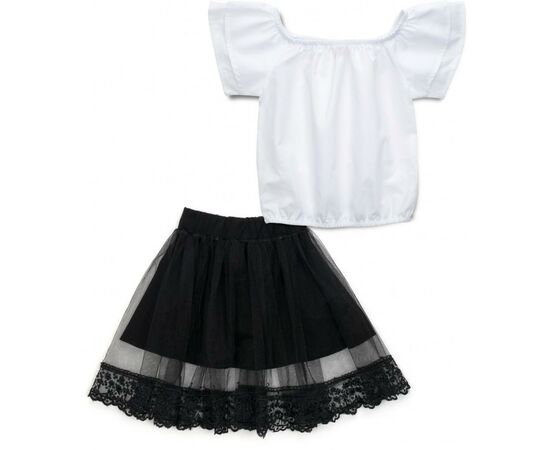 Набор детской одежды H.A блуза с юбкой (287-152G-white)