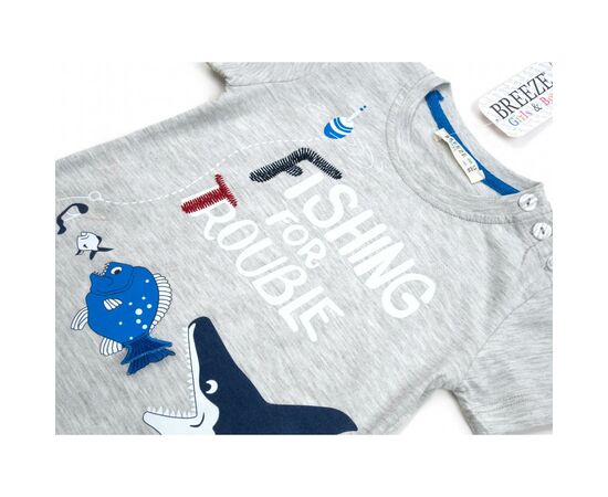 Набор детской одежды Breeze с рыбками (13728-98B-blue), изображение 7