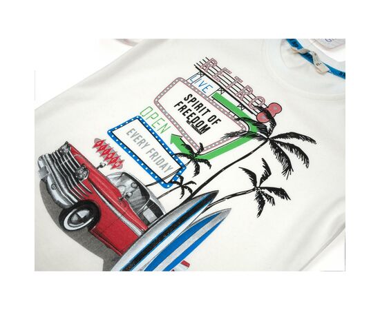 Набор детской одежды Breeze "RETRO" (14391-116B-cream), изображение 7 Набор детской одежды Breeze "RETRO" (14391-116B-cream), изображение 7