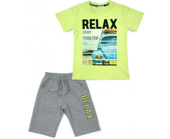 Набор детской одежды Breeze "RELAX" (14382-116B-green)