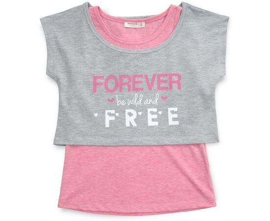 Набор детской одежды Breeze "FOREVER" (14586-134G-pink), изображение 2 Набор детской одежды Breeze "FOREVER" (14586-134G-pink), изображение 2