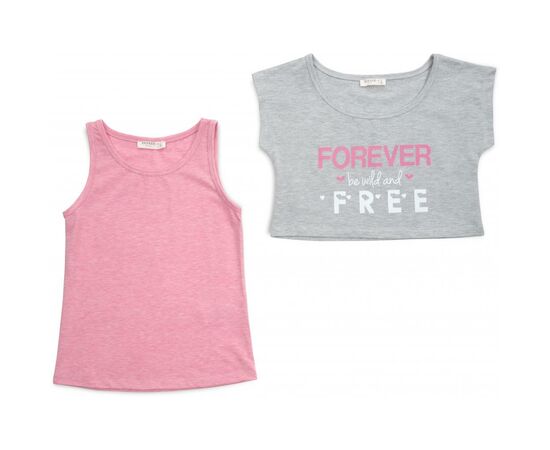 Набор детской одежды Breeze "FOREVER" (14586-134G-pink), изображение 3 Набор детской одежды Breeze "FOREVER" (14586-134G-pink), изображение 3