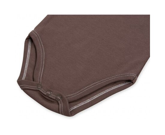 Боди Luvable Friends коричневый из бамбука с коровкой (68312.BR.3-6), изображение 3