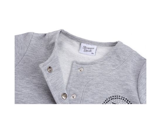 Платье Breeze с пуговичками (8385-104G-gray), изображение 4 Платье Breeze с пуговичками (8385-104G-gray), изображение 4