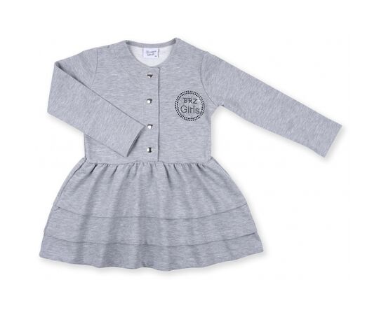 Платье Breeze с пуговичками (8385-104G-gray)