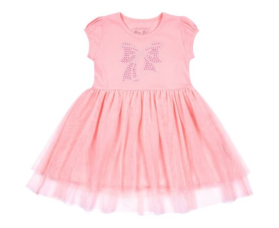 Платье Breeze с бантиком из страз (6283-92G-peach)