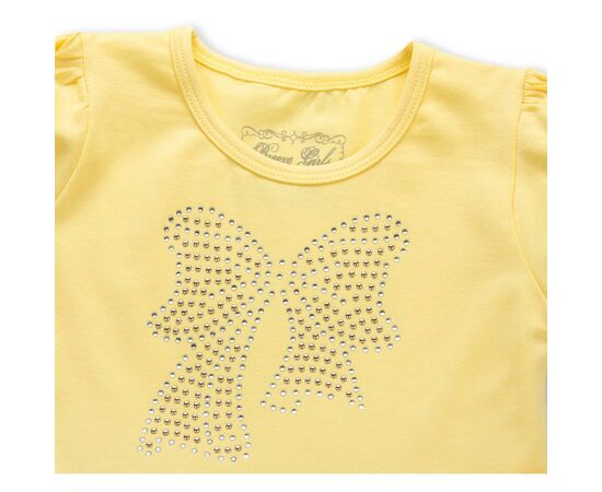 Платье Breeze с бантиком из страз (6283-92G-yellow), изображение 2 Платье Breeze с бантиком из страз (6283-92G-yellow), изображение 2
