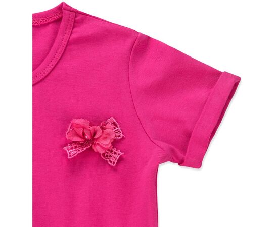 Платье Breeze с юбкой в полосочку (8753-86G-fuchsia), изображение 4 Платье Breeze с юбкой в полосочку (8753-86G-fuchsia), изображение 4