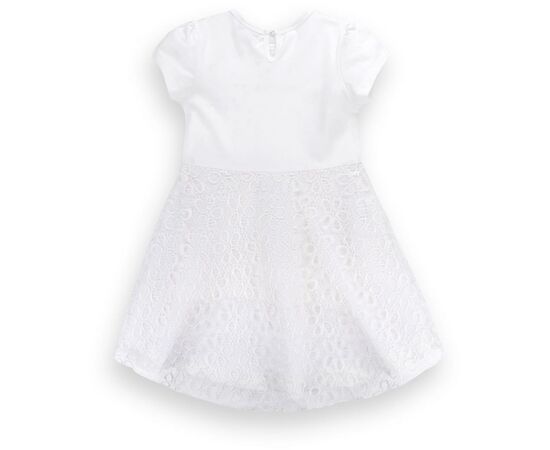 Платье Breeze с гипюрной фигурной юбкой (8302-104G-beige), изображение 2 Платье Breeze с гипюрной фигурной юбкой (8302-104G-beige), изображение 2