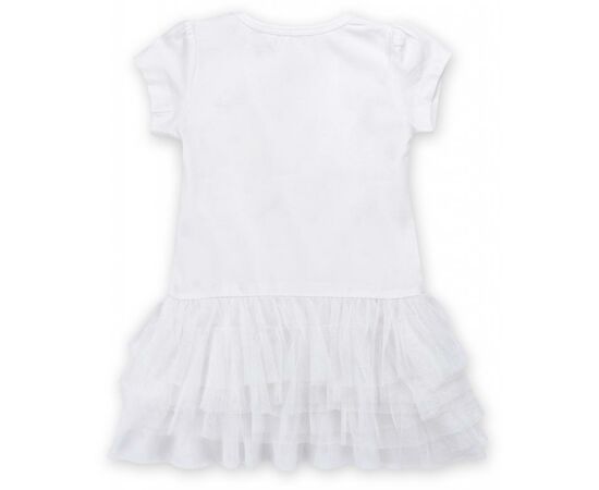 Платье Breeze с бантиком и фатиновой юбкой (9096-74G-cream), изображение 2 Платье Breeze с бантиком и фатиновой юбкой (9096-74G-cream), изображение 2