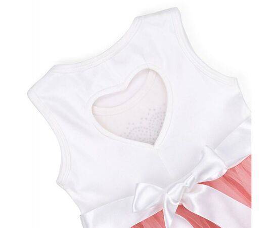 Платье Breeze сарафан с фатиновой юбкой и сердцем (10862-98G-peach), изображение 4 Платье Breeze сарафан с фатиновой юбкой и сердцем (10862-98G-peach), изображение 4