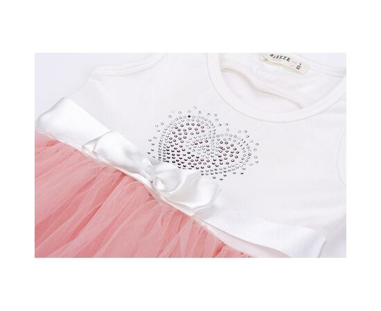 Платье Breeze сарафан с фатиновой юбкой и сердцем (10862-98G-peach), изображение 5 Платье Breeze сарафан с фатиновой юбкой и сердцем (10862-98G-peach), изображение 5