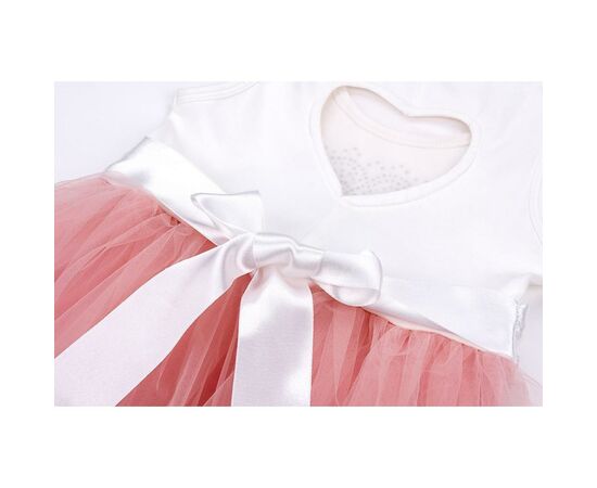 Платье Breeze сарафан с фатиновой юбкой и сердцем (10862-98G-peach), изображение 6 Платье Breeze сарафан с фатиновой юбкой и сердцем (10862-98G-peach), изображение 6