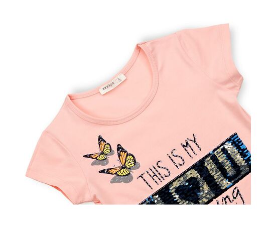 Платье Breeze туника с бабочками (10262-140G-peach), изображение 5 Платье Breeze туника с бабочками (10262-140G-peach), изображение 5