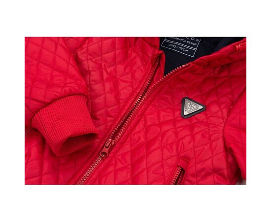 Куртка Verscon стеганая с капюшоном (3439-122B-red), изображение 7 Куртка Verscon стеганая с капюшоном (3439-122B-red), изображение 7